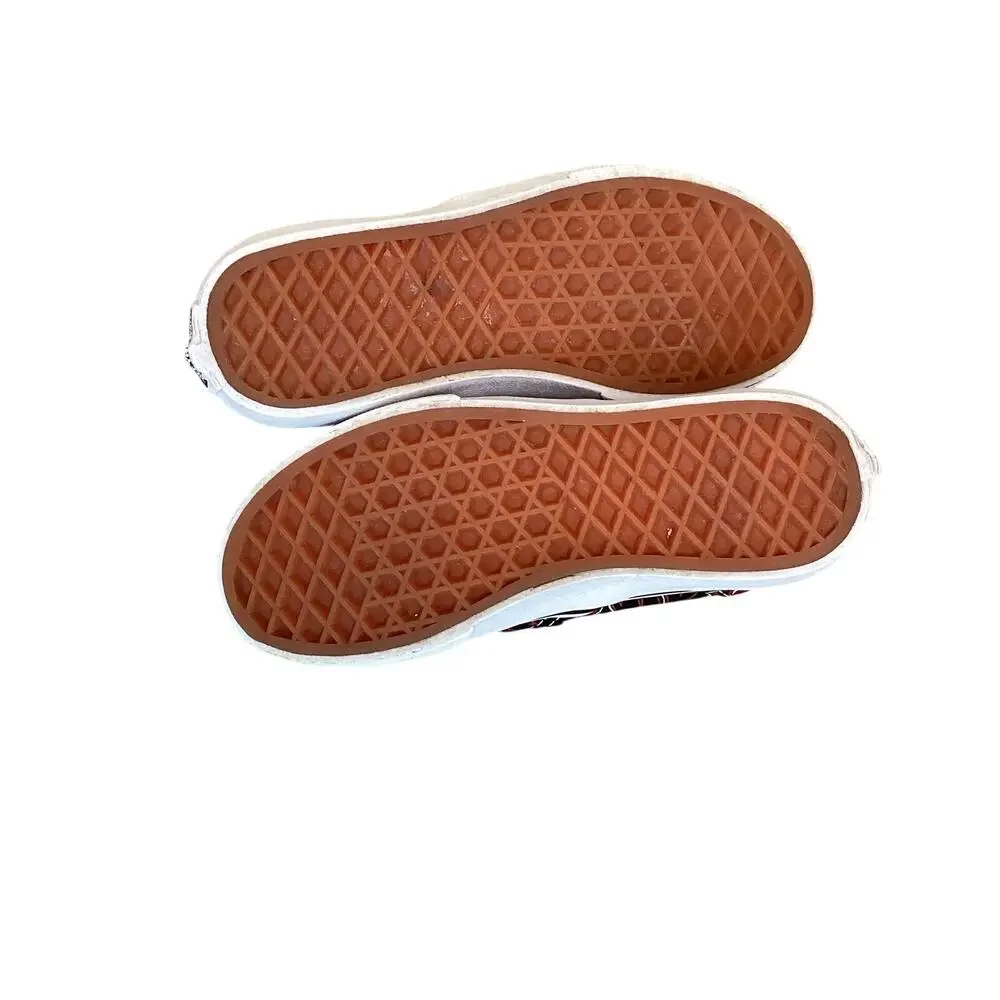 Vans Flame Slip On Sneakers Kids 13.5 🔥